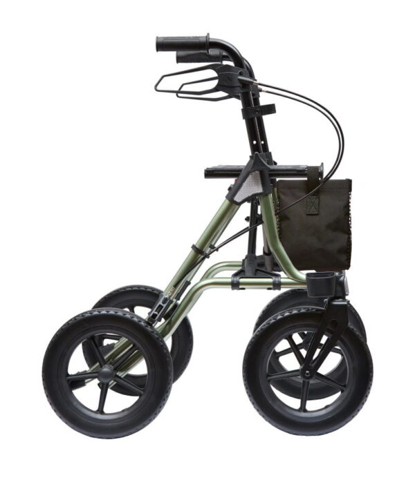 Dietz Rollator Taima XC mit PU Bereifung Dietz Taima XC mit PU Bereifung – der Outdoor-Spezialist mit großen Rädern Die besonders großen Räder sorgen dafür