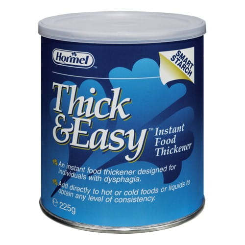 Fresenius Instant Andickungsmittel Thick and Easy Fresenius Thick and Easy - einfache und schnelle Zubereitung Das  Fresenius Instant Andickungsmittel Thick and Easy ist ein Andickungspulver zur sicheren Ernährung bei Schluckbeschwerden. Die Zubereitung ist einfach und schnell und gibt 98 % der gebundenen Flüssigkeit wieder frei. Dosierung:...