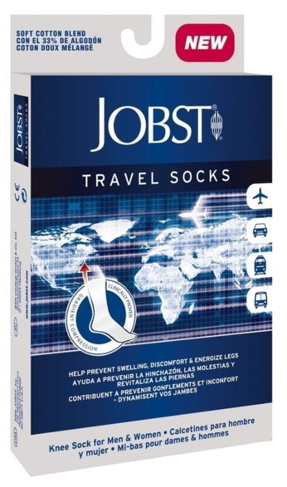 Jobst Reisekompressionsstrumpf Travel Socks AD JOBST® TRAVEL SOCKS - FÜR IHRE BEINGESUNDHEIT UNTERWEGS Vielflieger kennen