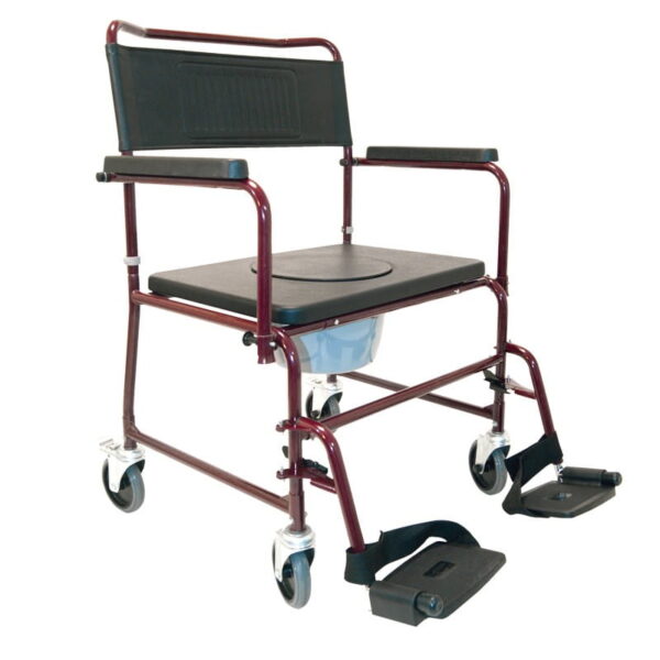 Drive Medical Toilettenrollstuhl TRS 200 XXL Drive Medical TRS 200 XXL - der Toilettenrollstuhl für maximale Ansprüche Der Drive Medical Toilettenrollstuhl TRS 200 XXL ist ein breiter und stabiler Toilettenrollstuhl. Er verfügt über eine extra große und weiche Sitzfläche und Rückenlehne für mehr Komfort. Technische Informationen: Breite: 72...