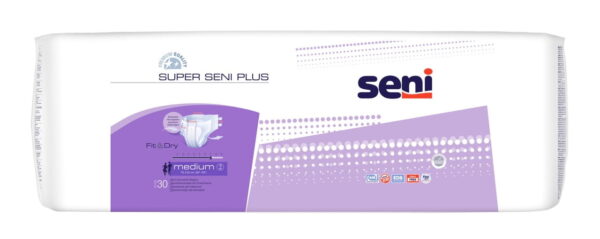 Super Seni Plus Inkontinenzhosen Medium 30 Stück Super Seni Plus Medium - Für Damen und Herren Die Super Seni Plus Inkontinenzhosen Medium 30 Stück sind eine zuverlässige Lösung bei Inkontinenz. Bestens geeignet für mobile