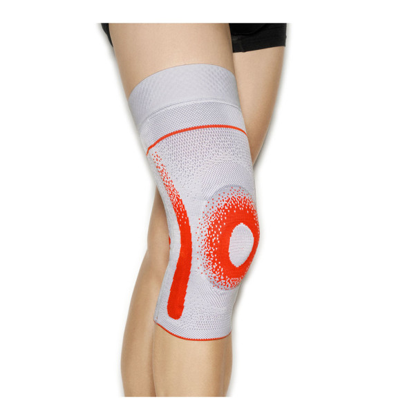 Sporlastic Genu-Hit Supreme Plus Comfort Kniebandage 9   orangeblue