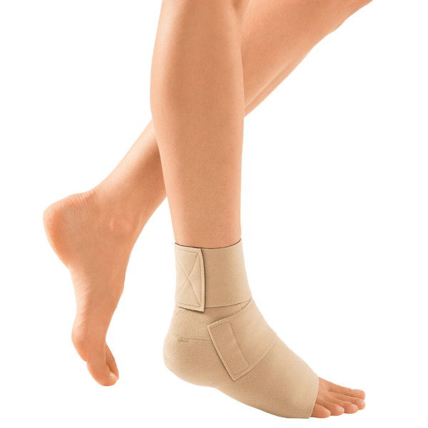 Medi circaid® juxtalite® ankle foot wrap Fußteil Kompressionssystem M   beige