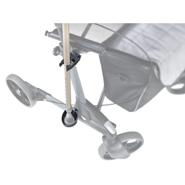 Topro Stockhalter für Topro Odyssé schwarz Dieser speziell entwickelte Stockhalter ist die ideale Ergänzung für Ihren Topro Odyssé Rollator. Er bietet eine komfortable Möglichkeit