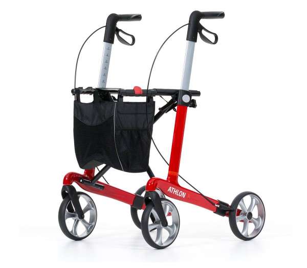 REHASENSE Carbon Rollator Athlon SL Medium rot B-Ware