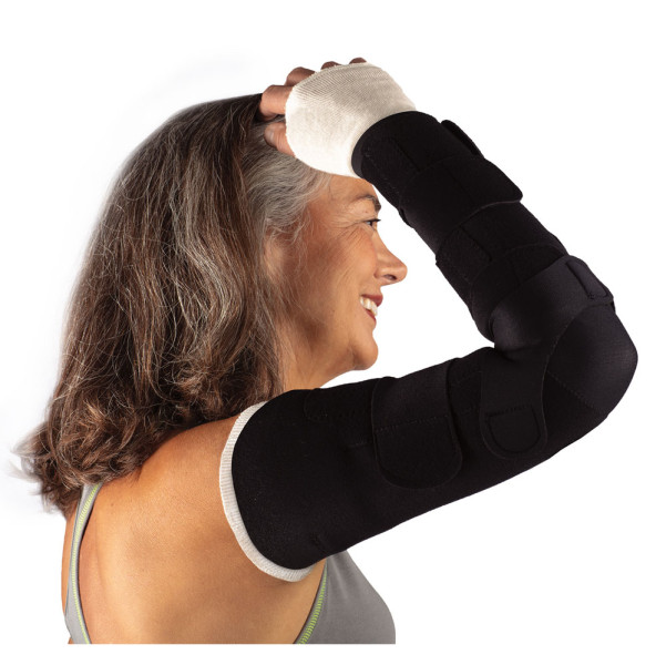 Sigvaris Compreflex Standard Arm Wrap Ödemtherapie XL   schwarz   regulär