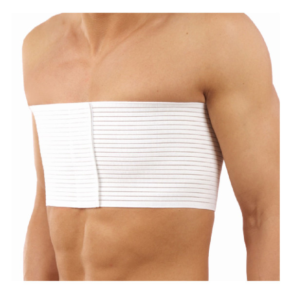 Werkmeister Truncuflex Rippenbandage Herren 6   weiß   16 cm