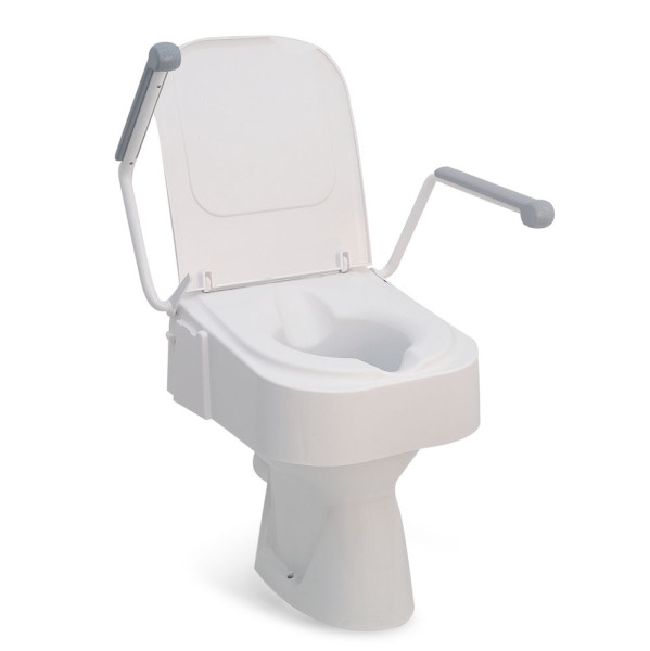 Drive Medical Toilettensitzerhöhung TSE 150 Plus mit Armlehnen weiß