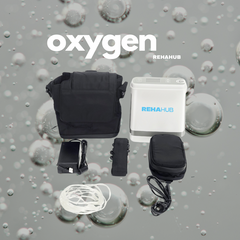 Rehahub Tragbarer Sauerstoffkonzentrator „oxygen“ RQ-Flow Mobil – mobiles Sauerstoffgerät