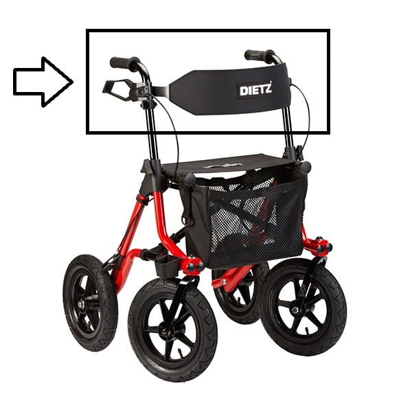 Dietz Rückengurt Comfort für Rollator Taima