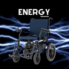 Rehahub Elektrorollstuhl „Energy“ – Leicht, Kompakt & Kraftvoll für Maximale Mobilität!